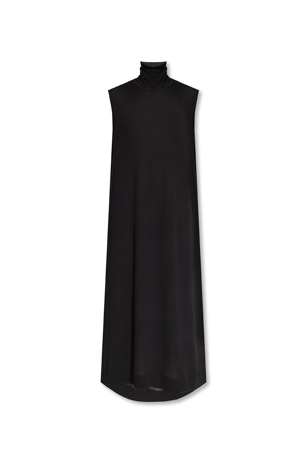 SchaferandweinerShops GB - Black Wool turtleneck dress